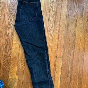 Zara Black Mom Jeans